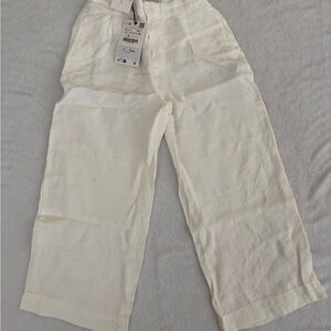 Zara Kids Casual Cream Bottoms